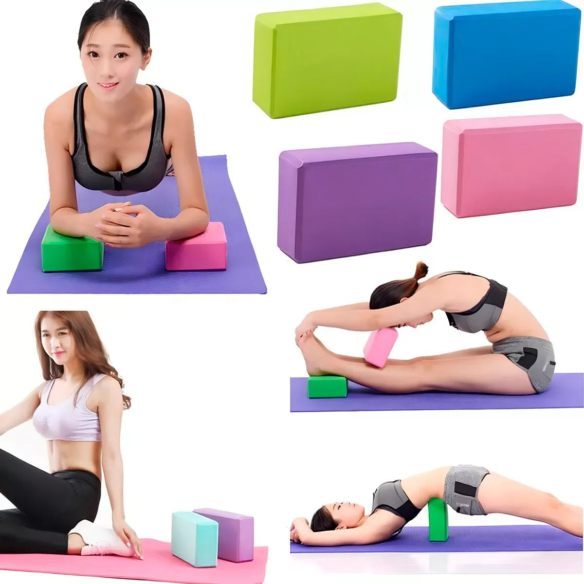 Bloco de Yoga Pilaris – Equilíbrio & Conforto