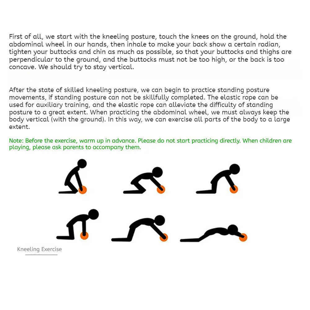 Roda Abdominal para Treino de Core