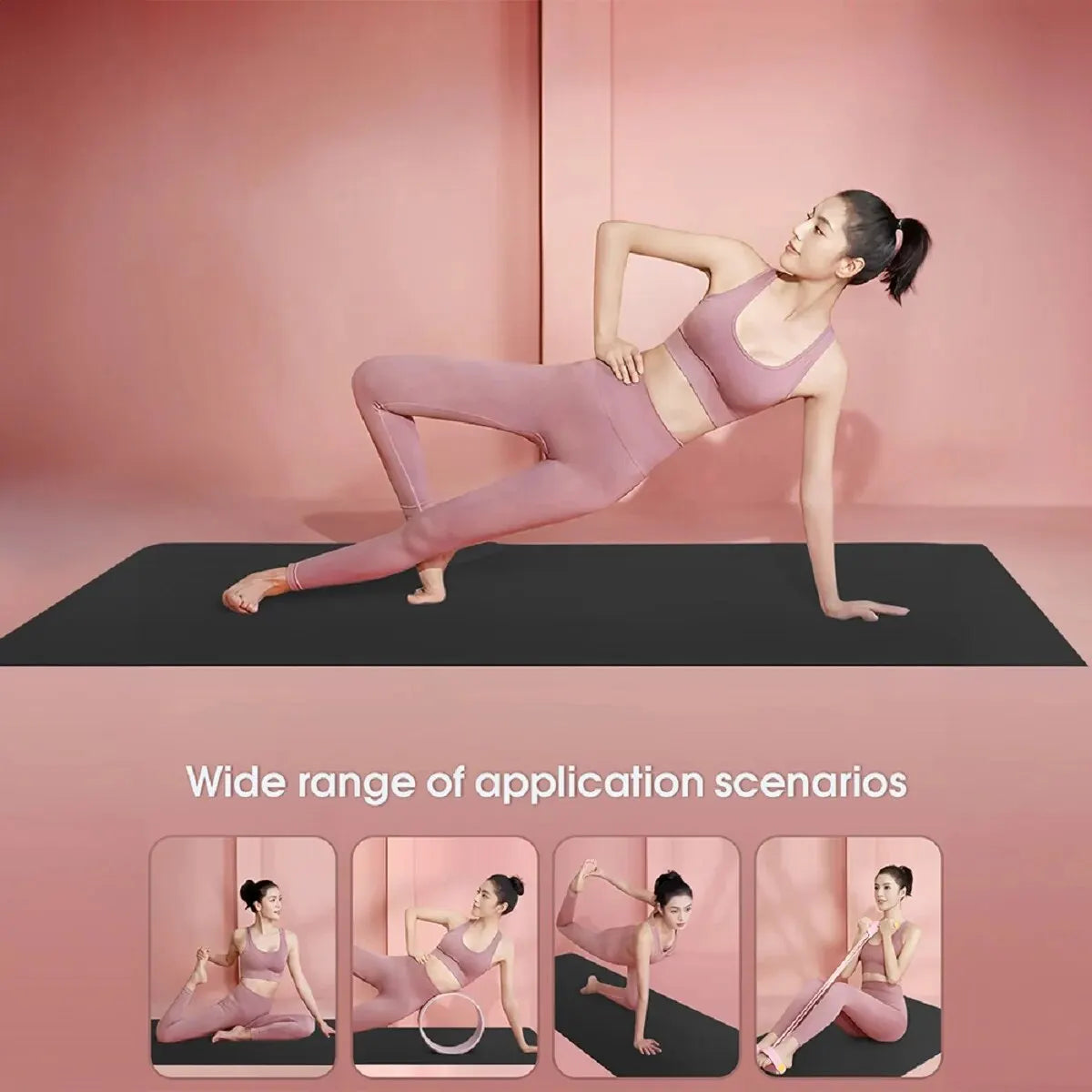 Tapete de Yoga em EVA Antiderrapante – 4 mm