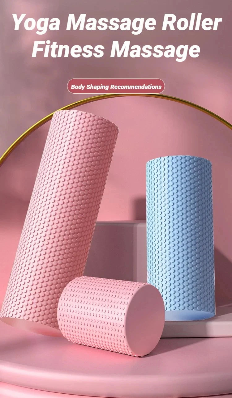 Rolo de Yoga Hexagonal em EVA