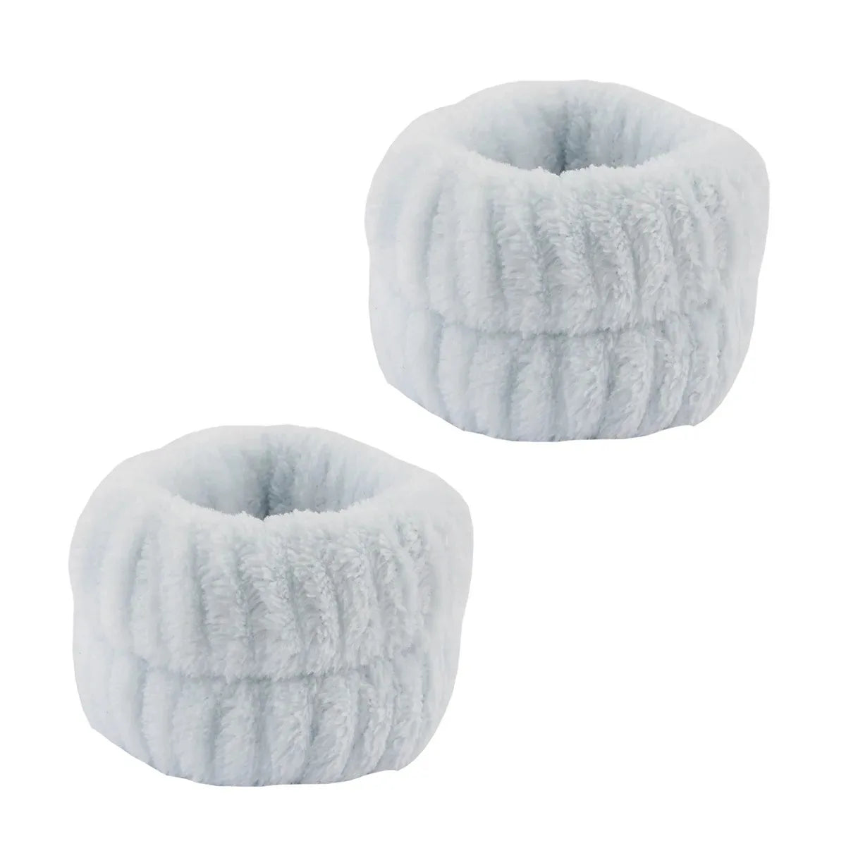 Kit Faixa de Cabelo com Pulseiras para Skincare