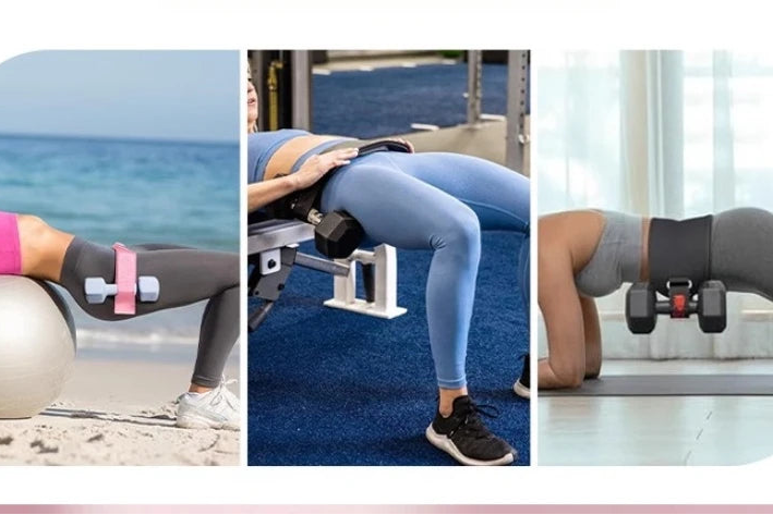 Cinto Acolchoado para Hip Thrust e Exercícios de Glúteos