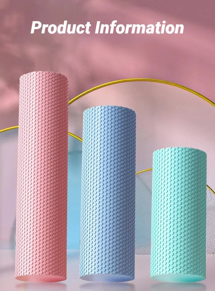 Rolo de Yoga Hexagonal em EVA