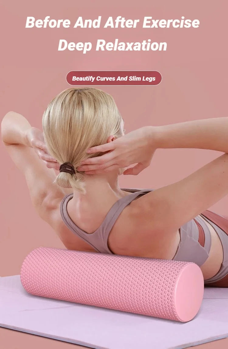 Rolo de Yoga Hexagonal em EVA