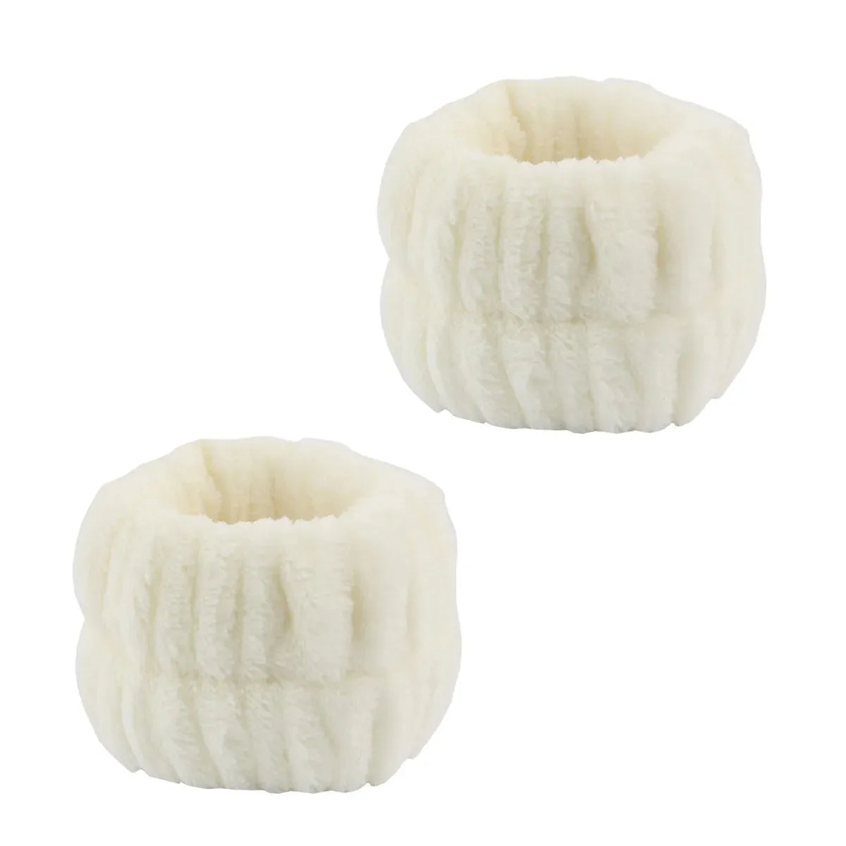 Kit Faixa de Cabelo com Pulseiras para Skincare